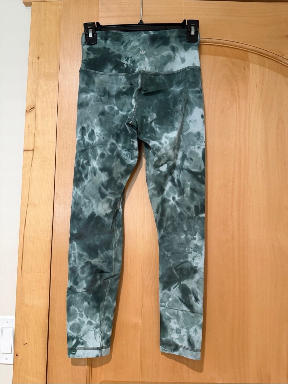 lululemon athletica Green Tie-Dye Align Leggings